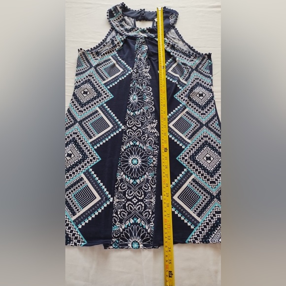 Three Pink Hearts Halter Top Sleeveless Dress Summer Women’s Short Dress Large - Picture 9 of 9